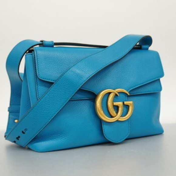 Gucci GG Marmont Leather Shoulder Bag - Picture 2 of 12